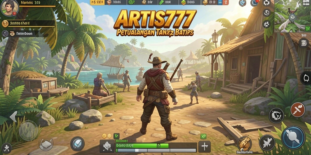 Tampilan gameplay yang memukau dalam dunia Open World ARTIS777.