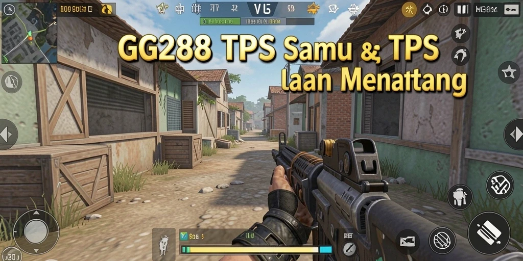 Tampilan menegangkan dalam game TPS GG288 saat beraksi.