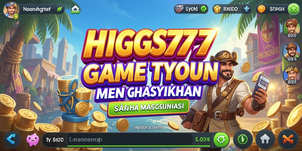 Screenshot HIGGS777 menampilkan gameplay Tycoon yang menarik dan dinamis.