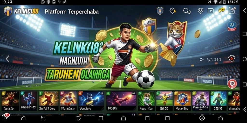 Tampilan menarik dalam taruhan olahraga di KELINCI88.