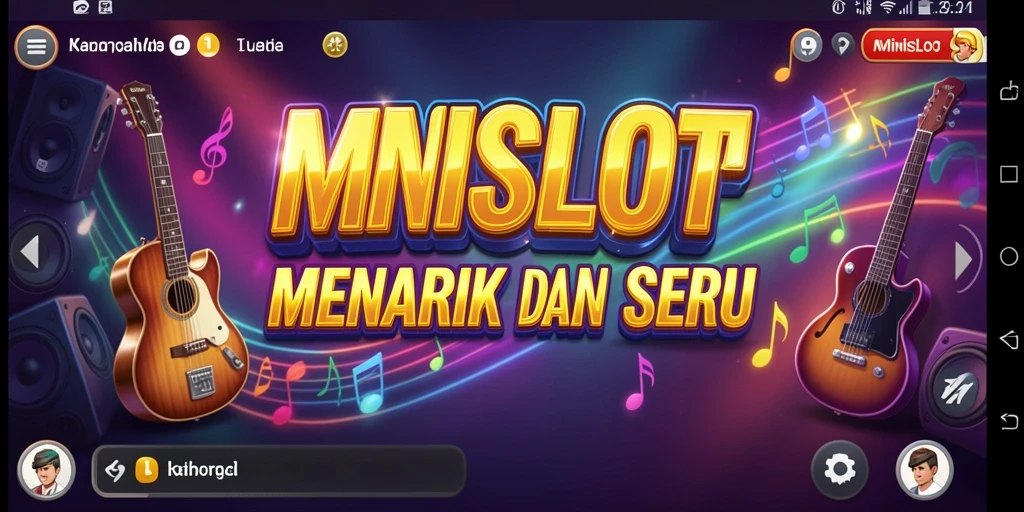 Gameplay MINISLOT yang menarik dengan irama musik.