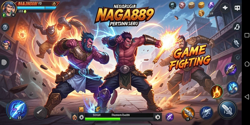 Tampilan menarik dari gameplay seru di NAGA889.
