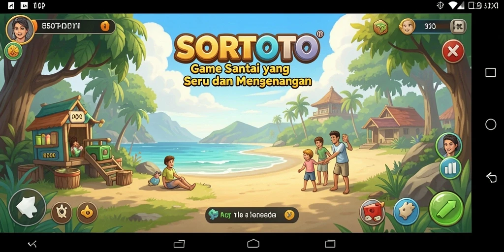 Tampilan screenshot SORTOTO yang menarik saat bermain.
